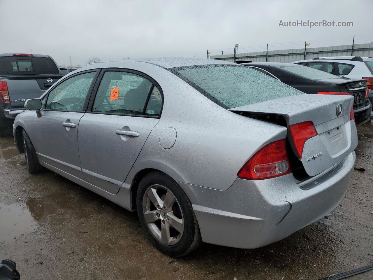 2008 Honda Civic Ex Серебряный vin: 1HGFA16888L029039