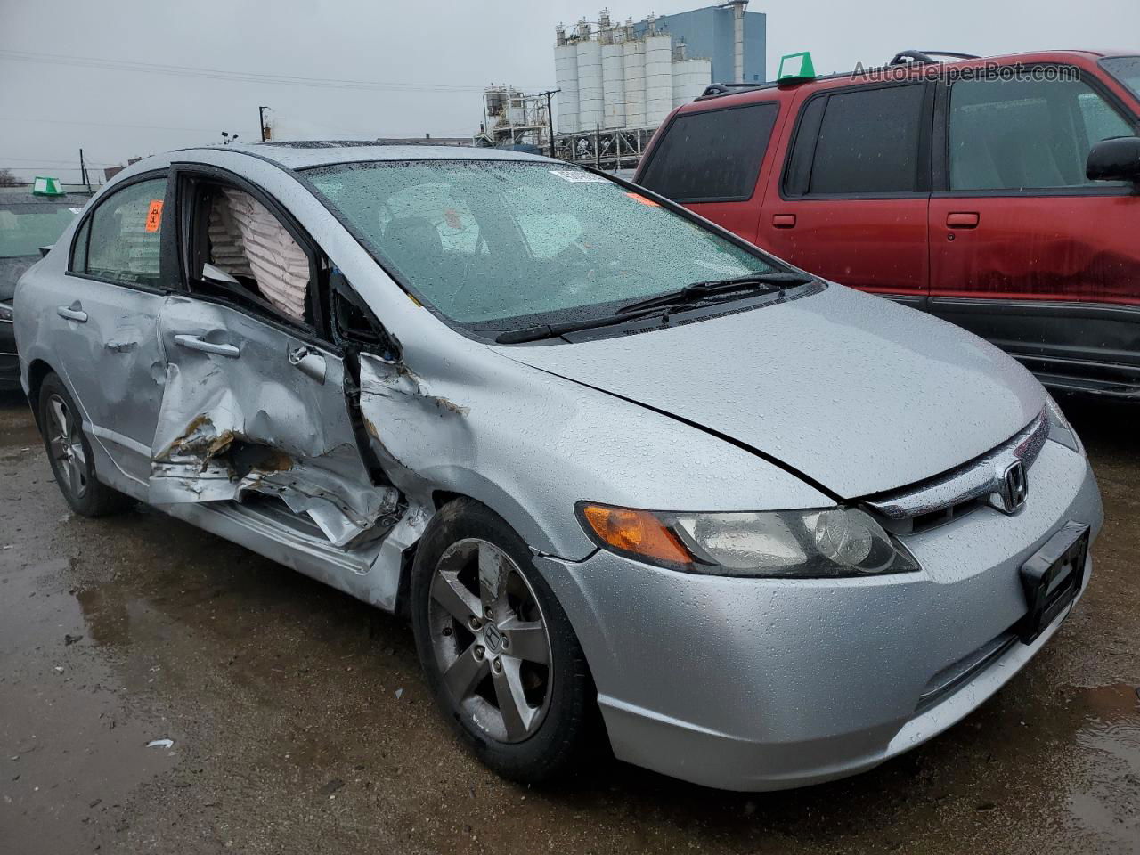 2008 Honda Civic Ex Silver vin: 1HGFA16888L029039