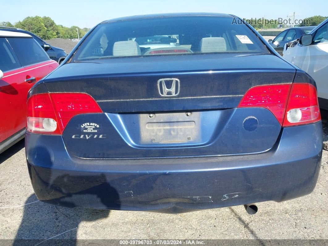 2008 Honda Civic Ex Dark Blue vin: 1HGFA16888L055074