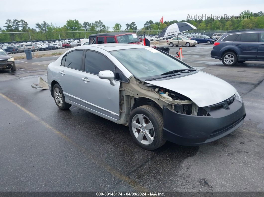 2008 Honda Civic Ex Silver vin: 1HGFA16888L101504