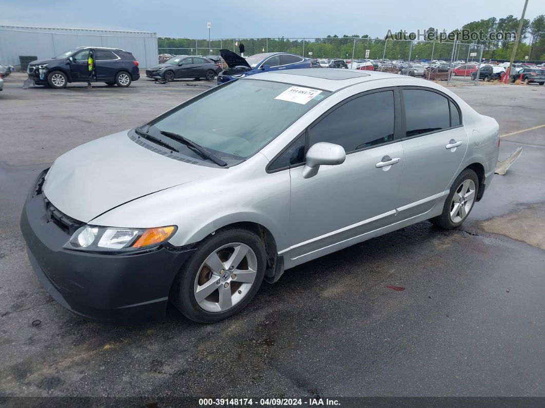 2008 Honda Civic Ex Серебряный vin: 1HGFA16888L101504