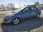 2006 Honda Civic Ex Blue vin: 1HGFA16896L138428