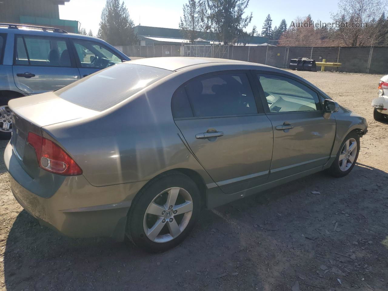 2008 Honda Civic Ex Gray vin: 1HGFA16898L111829