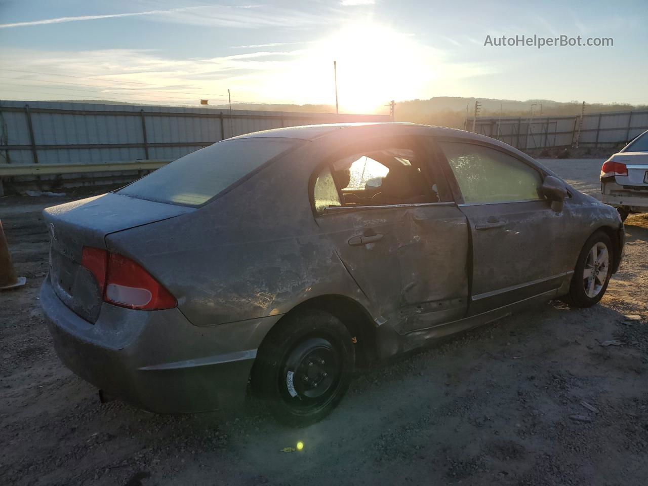 2006 Honda Civic Ex Gray vin: 1HGFA168X6L115062