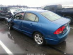 2006 Honda Civic Ex Blue vin: 1HGFA168X6L144142