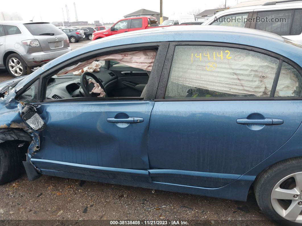 2006 Honda Civic Ex Blue vin: 1HGFA168X6L144142