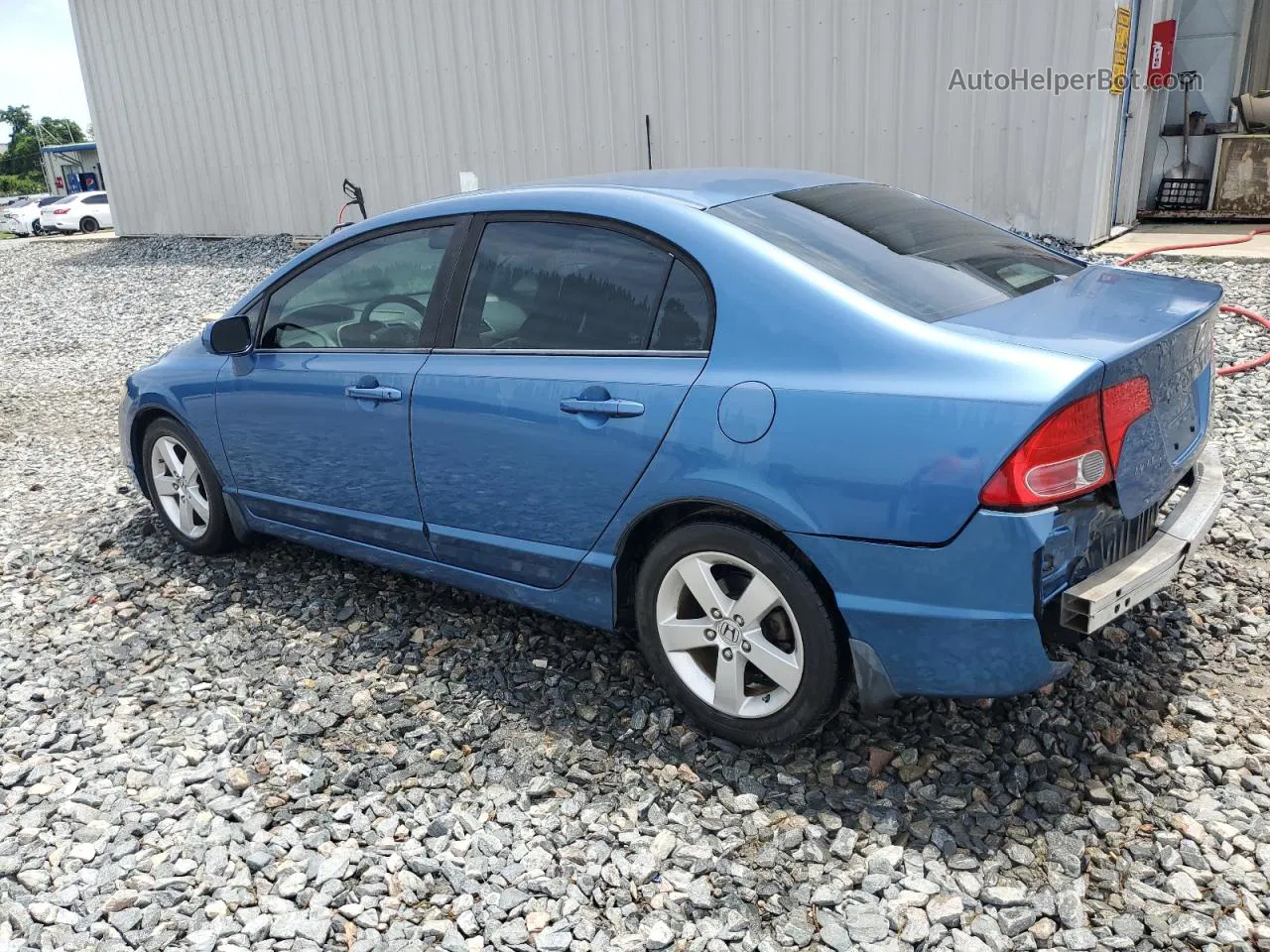 2008 Honda Civic Ex Blue vin: 1HGFA168X8L009844