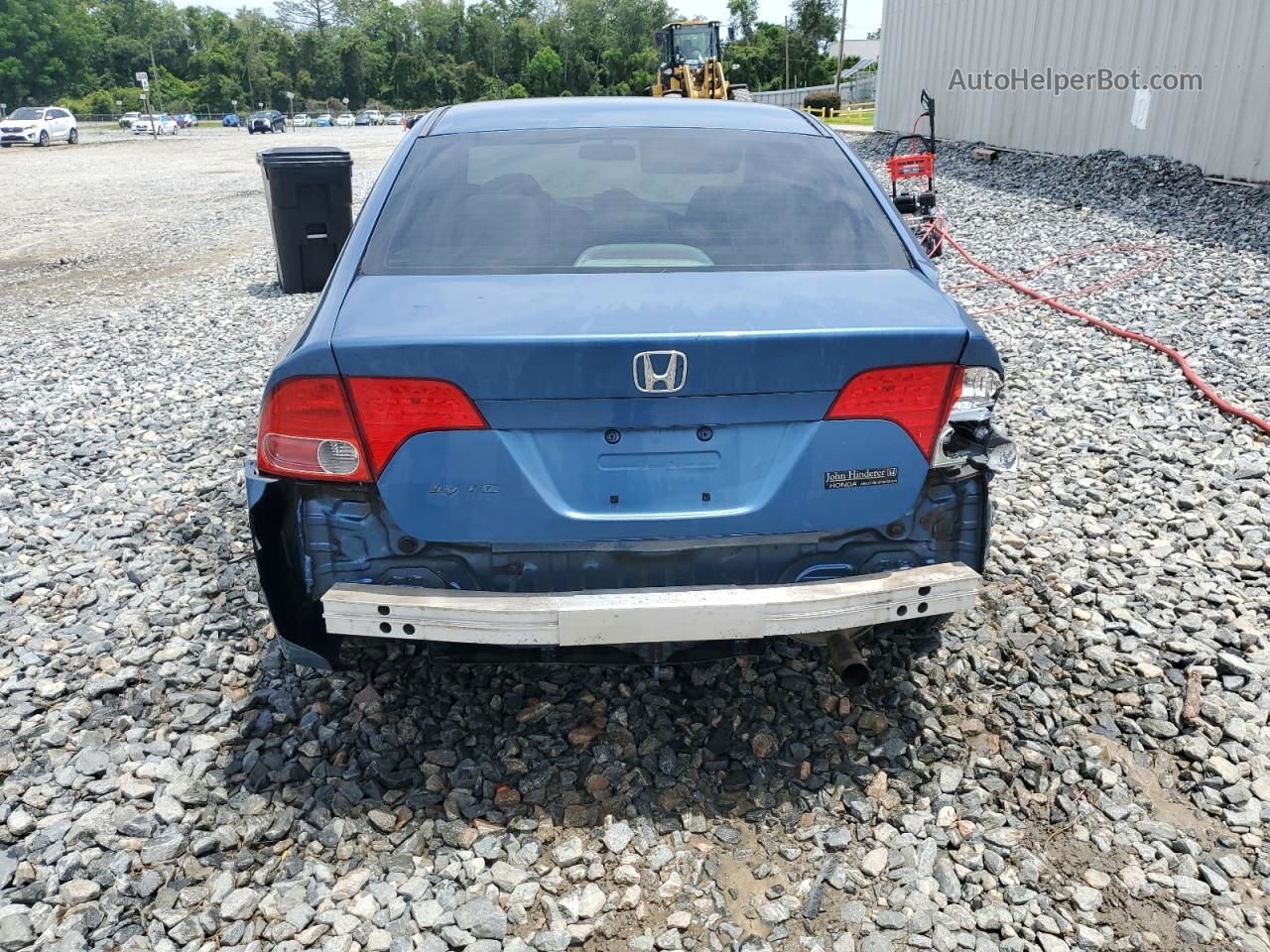 2008 Honda Civic Ex Blue vin: 1HGFA168X8L009844