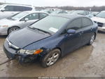 2008 Honda Civic Ex Синий vin: 1HGFA168X8L033450