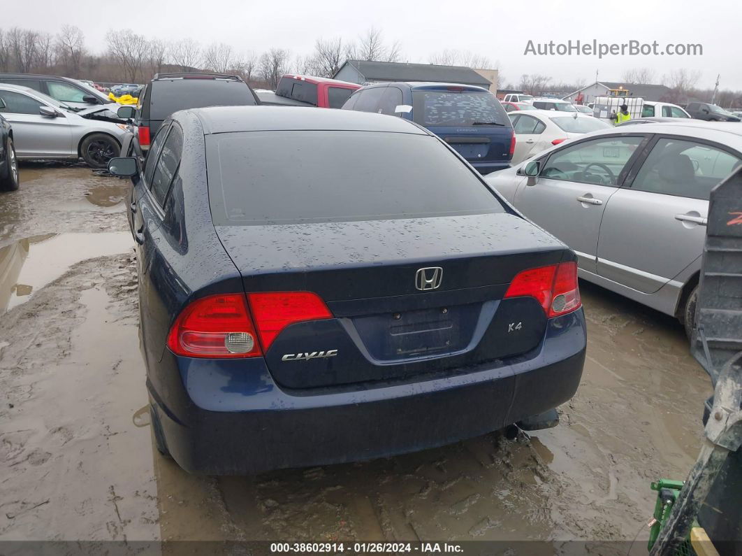 2008 Honda Civic Ex Blue vin: 1HGFA168X8L033450