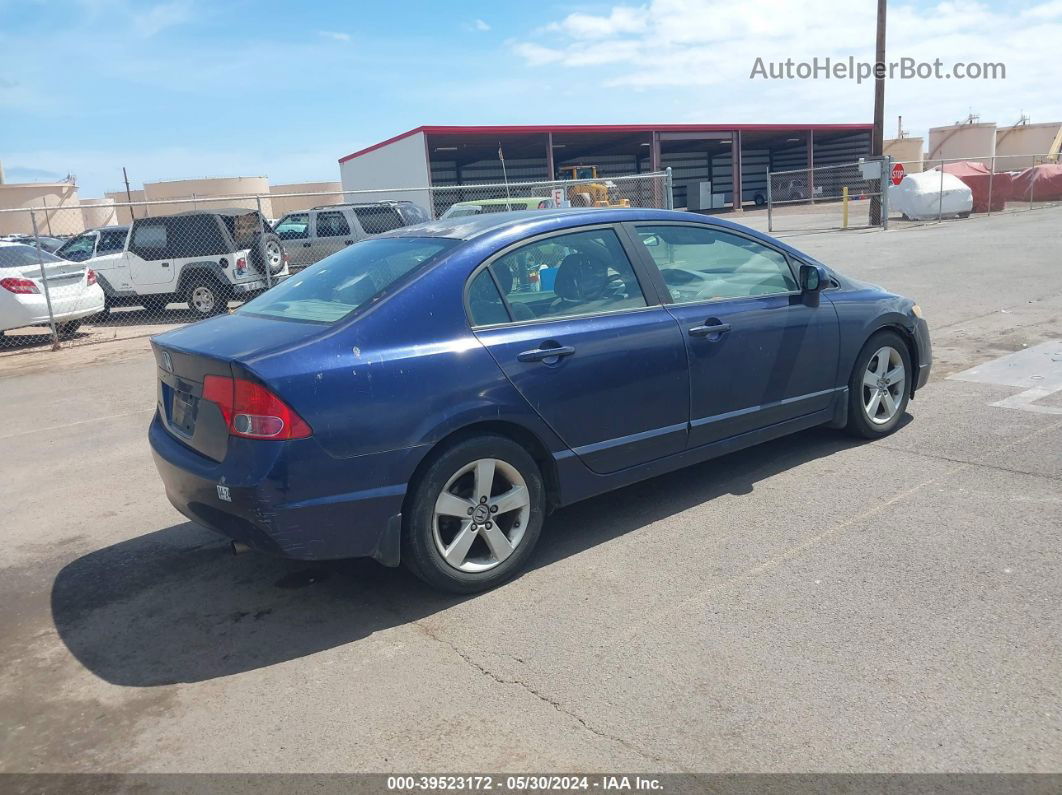 2008 Honda Civic Ex Blue vin: 1HGFA168X8L060342