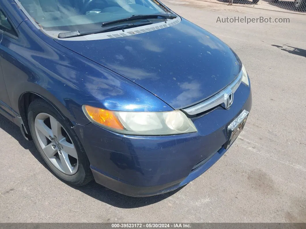 2008 Honda Civic Ex Blue vin: 1HGFA168X8L060342