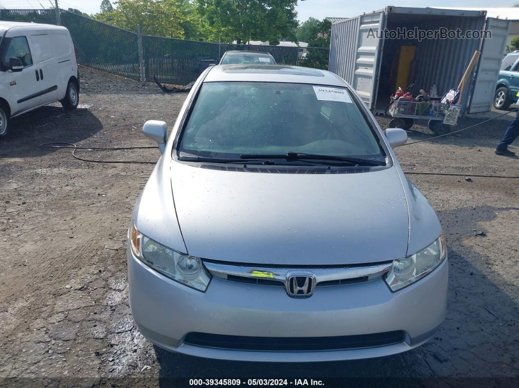 2008 Honda Civic Ex Silver vin: 1HGFA168X8L097827