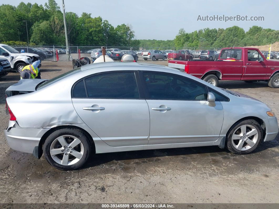 2008 Honda Civic Ex Silver vin: 1HGFA168X8L097827