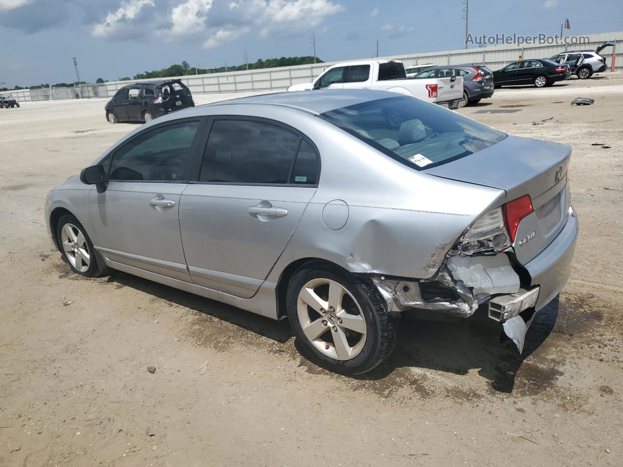 2008 Honda Civic Ex Silver vin: 1HGFA168X8L102427