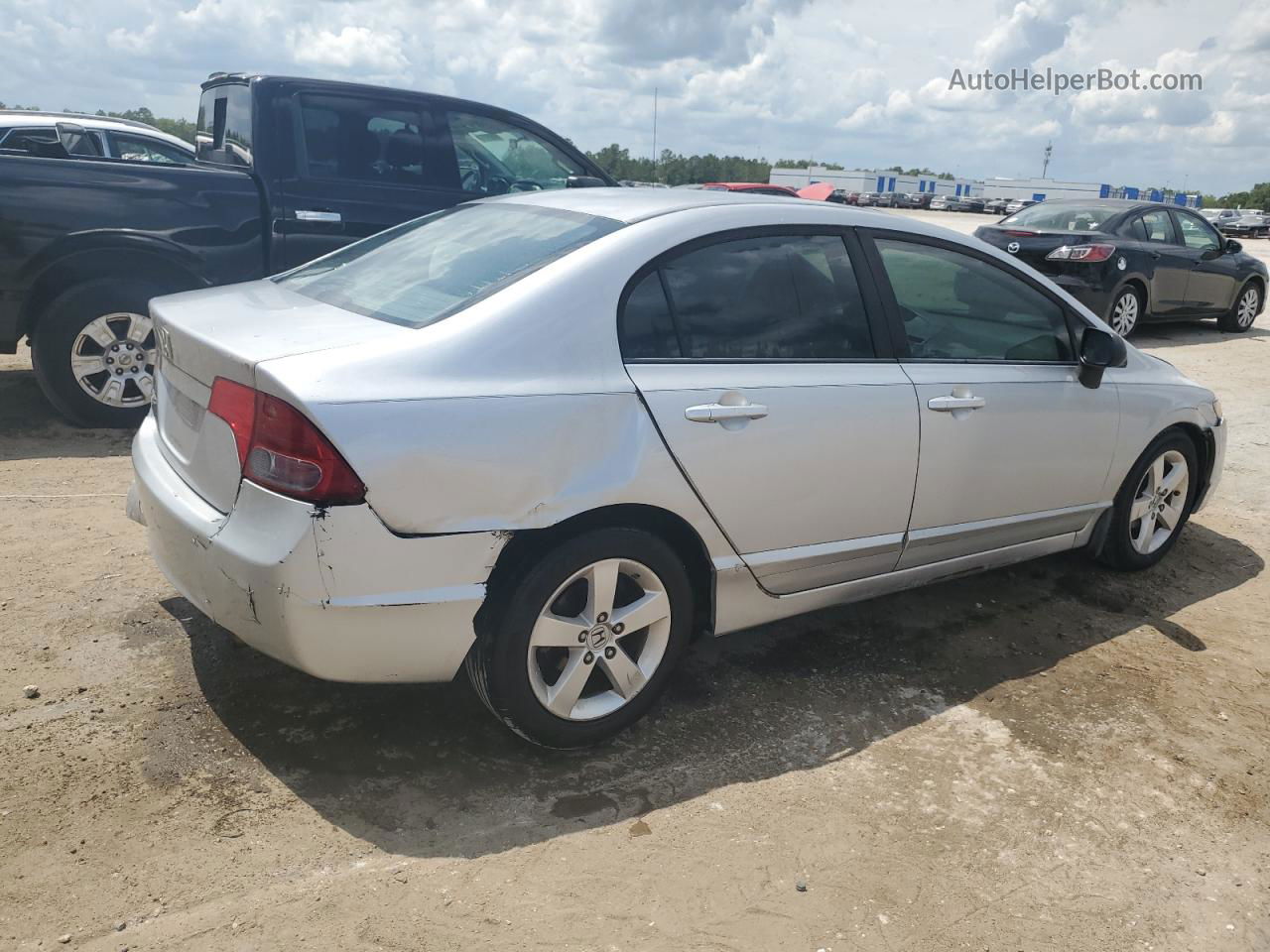 2008 Honda Civic Ex Silver vin: 1HGFA168X8L102427