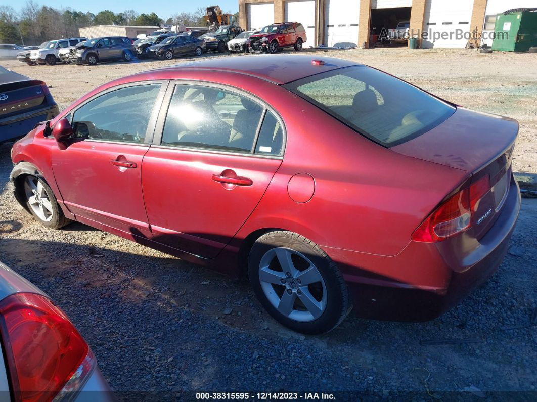 2008 Honda Civic Ex-l Red vin: 1HGFA16918L094436