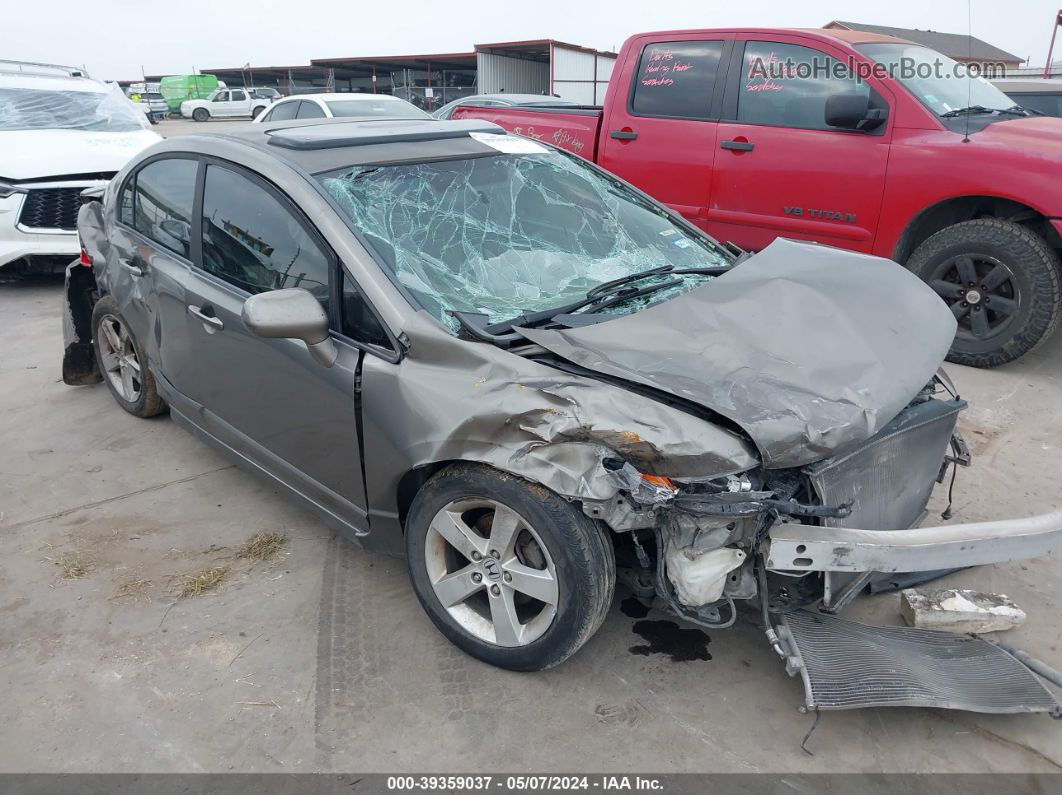 2008 Honda Civic Ex-l Gray vin: 1HGFA16938L042953