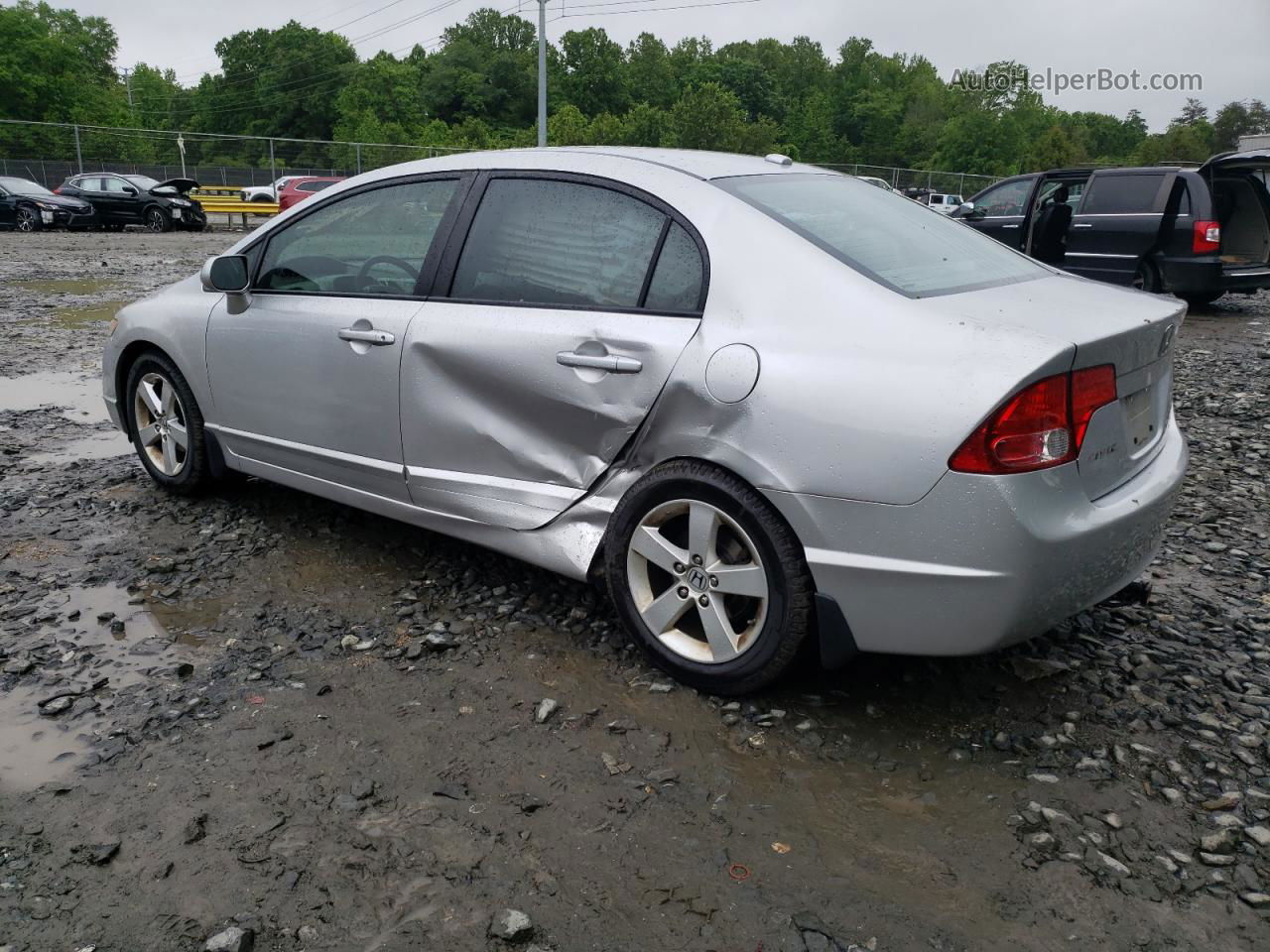 2008 Honda Civic Exl Silver vin: 1HGFA16938L076519