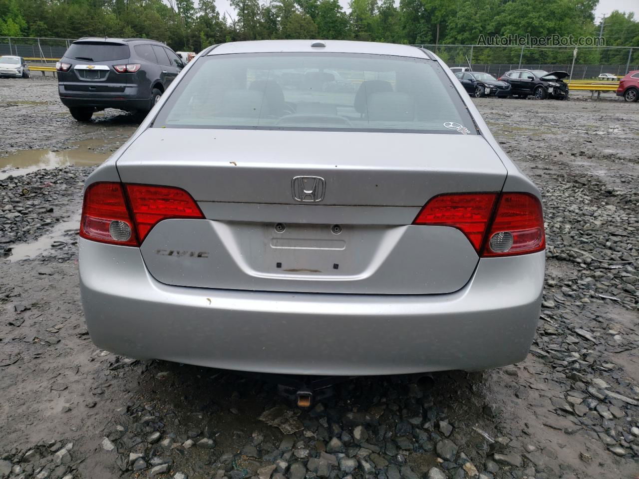 2008 Honda Civic Exl Silver vin: 1HGFA16938L076519