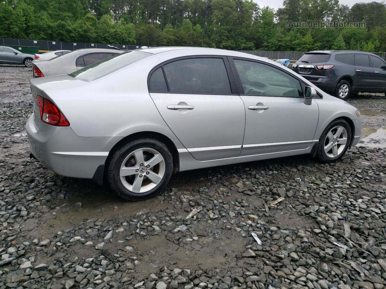 2008 Honda Civic Exl Silver vin: 1HGFA16938L076519