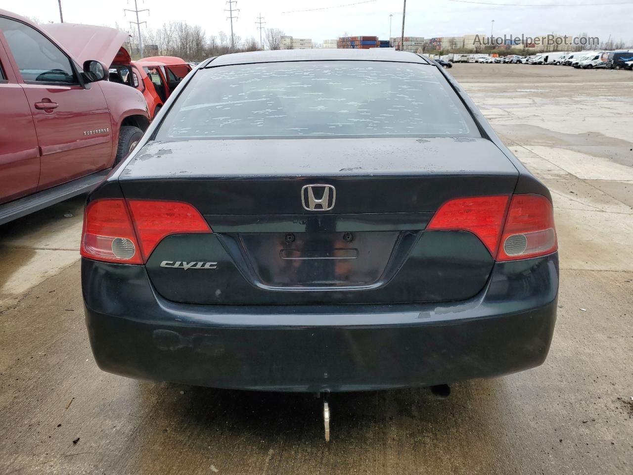 2008 Honda Civic Exl Black vin: 1HGFA16988L050370