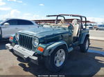 2000 Jeep Wrangler Se Green vin: 1J4FA29P3YP700286