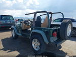 2000 Jeep Wrangler Se Green vin: 1J4FA29P3YP700286