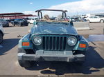 2000 Jeep Wrangler Se Green vin: 1J4FA29P3YP700286