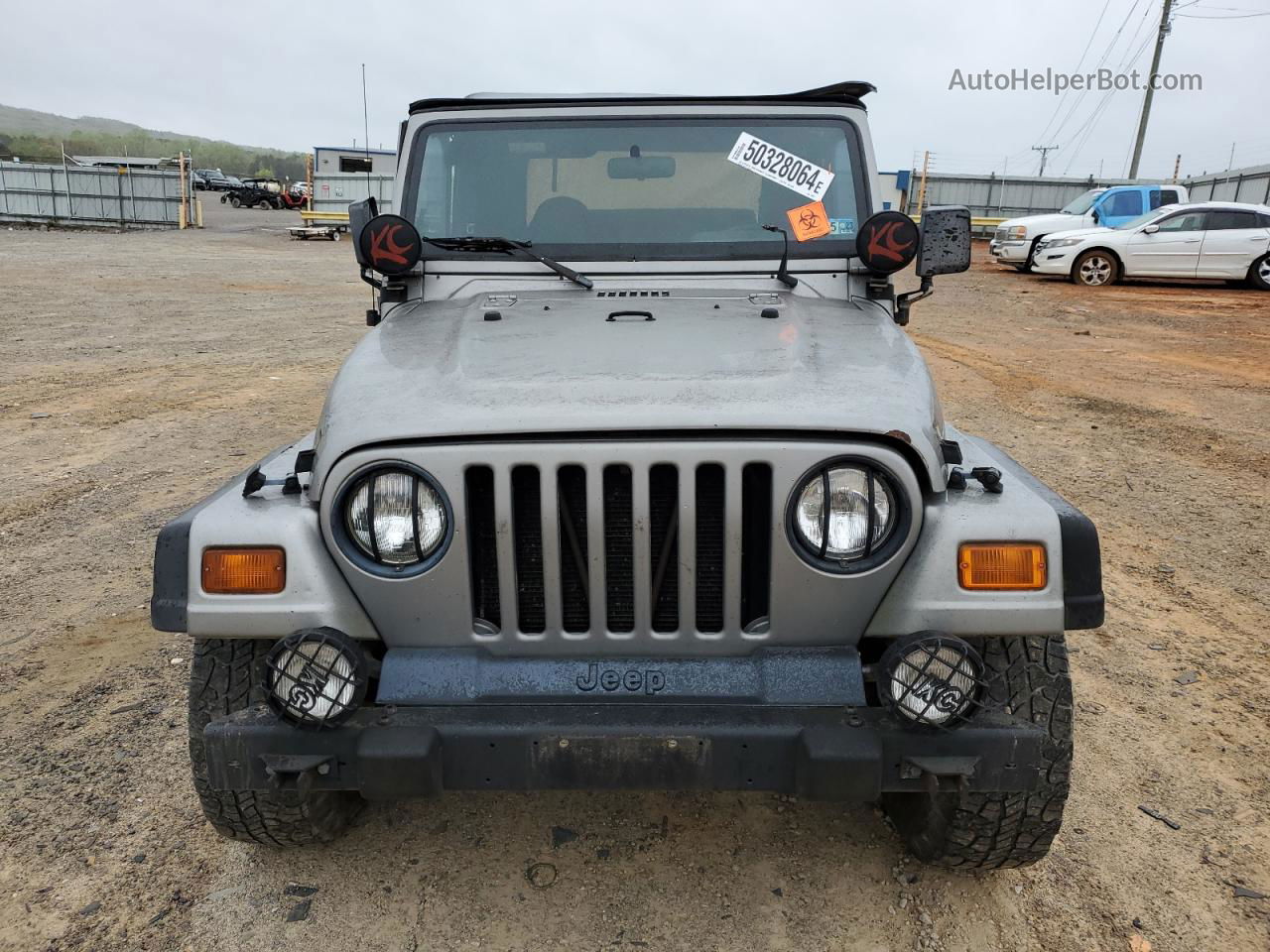 2000 Jeep Wrangler / Tj Sport Gray vin: 1J4FA49S0YP746061