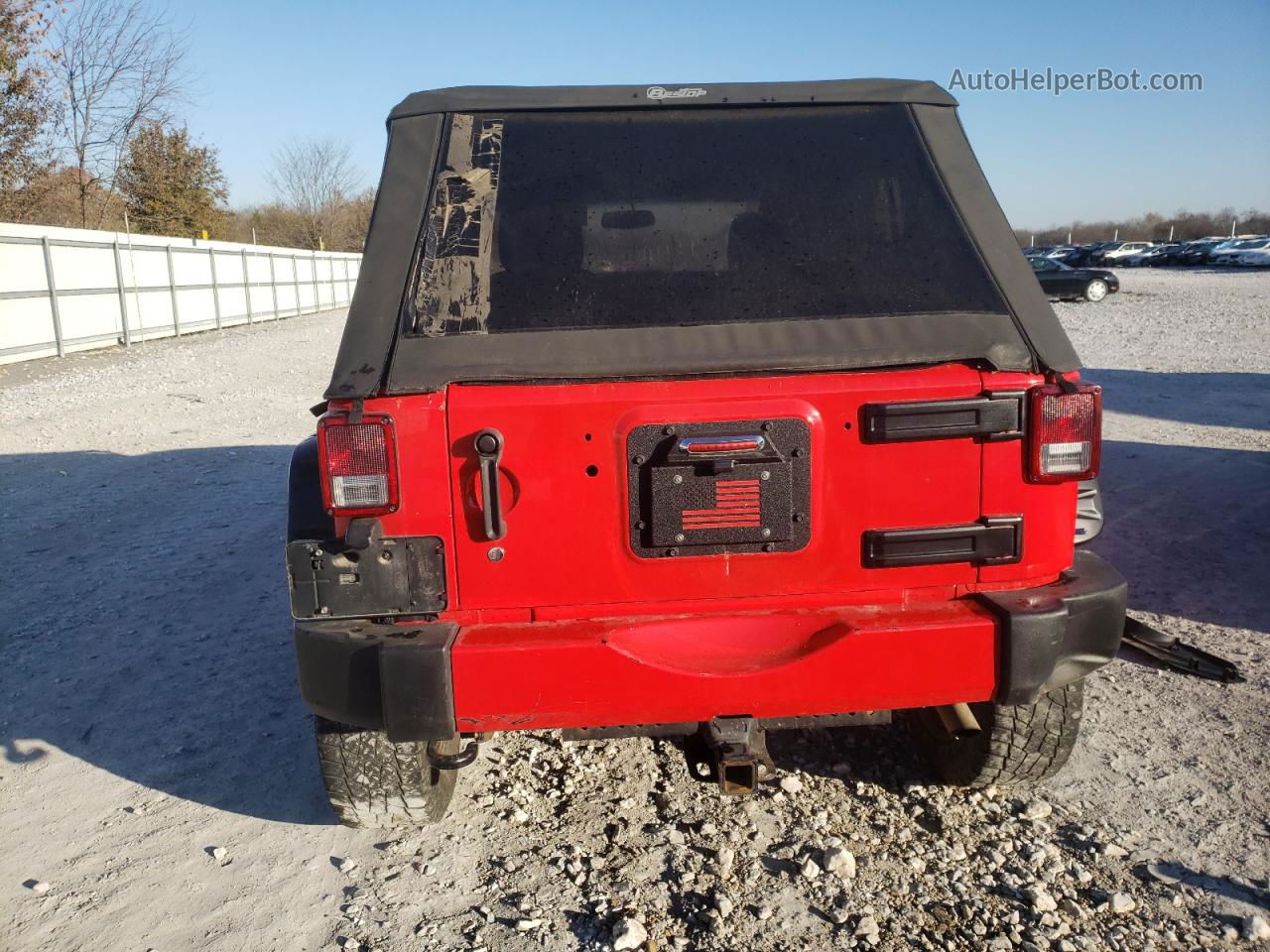 2017 Jeep Wrangler Unlimited Sahara Red vin: 1C4BJWEG2HL621961