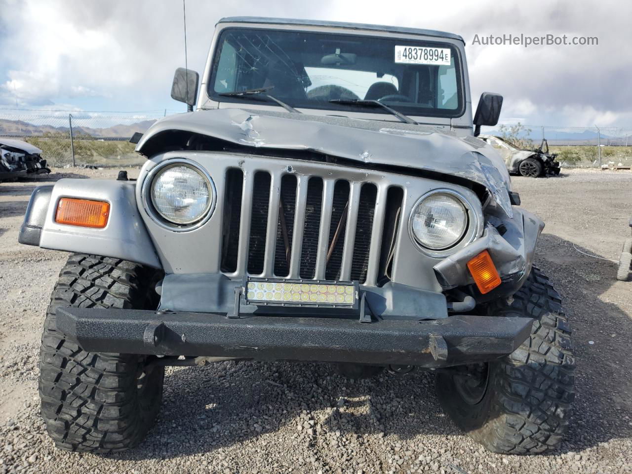 2000 Jeep Wrangler / Tj Sport Brown vin: 1J4FA49S9YP738458