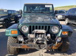 2000 Jeep Wrangler / Tj Sahara Green vin: 1J4FA59S9YP760157