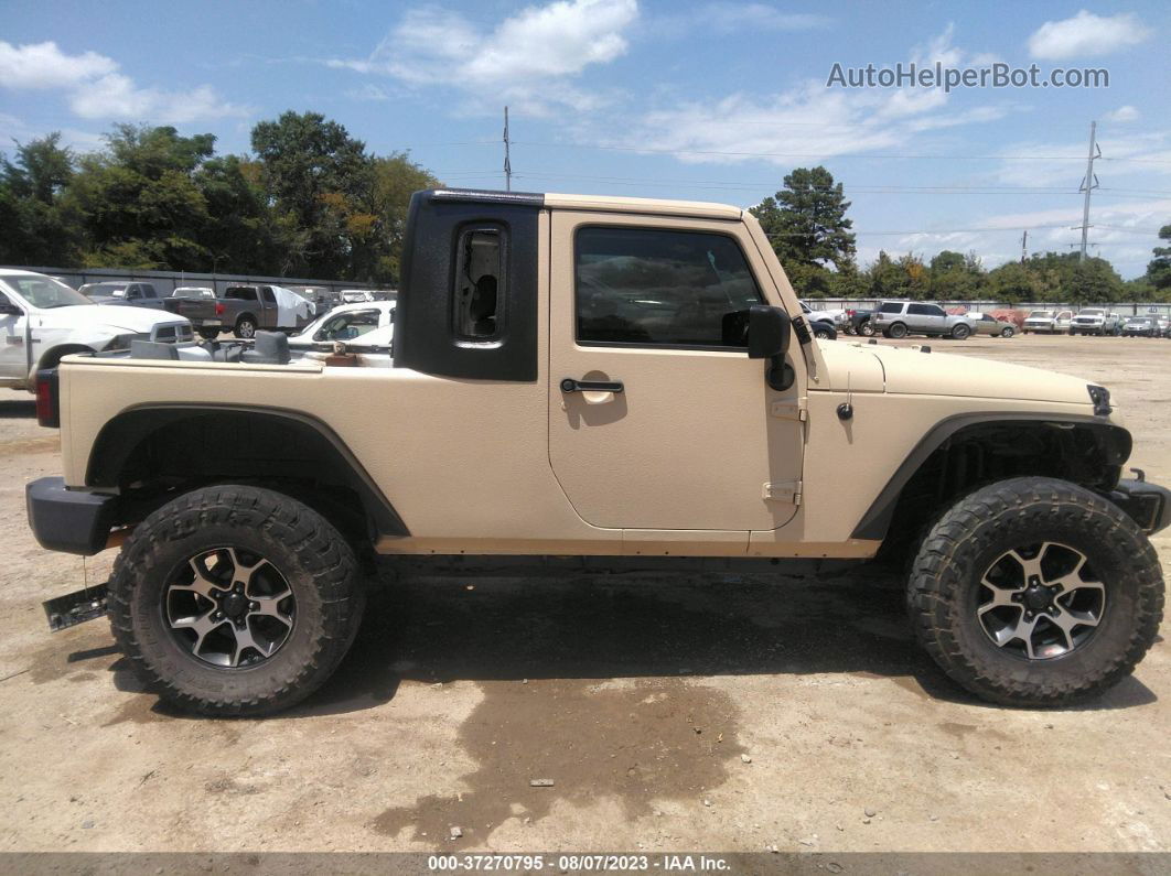 2014 Jeep Wrangler Unlimited Sahara Бежевый vin: 1C4BJWEG8EL151124