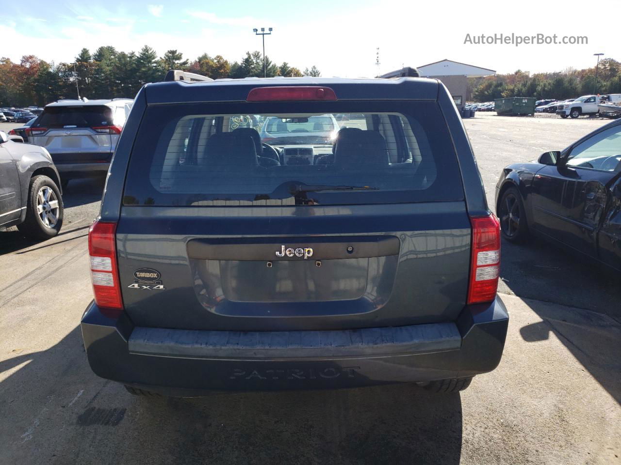 2008 Jeep Patriot Sport Gray vin: 1J8FF28W08D500394