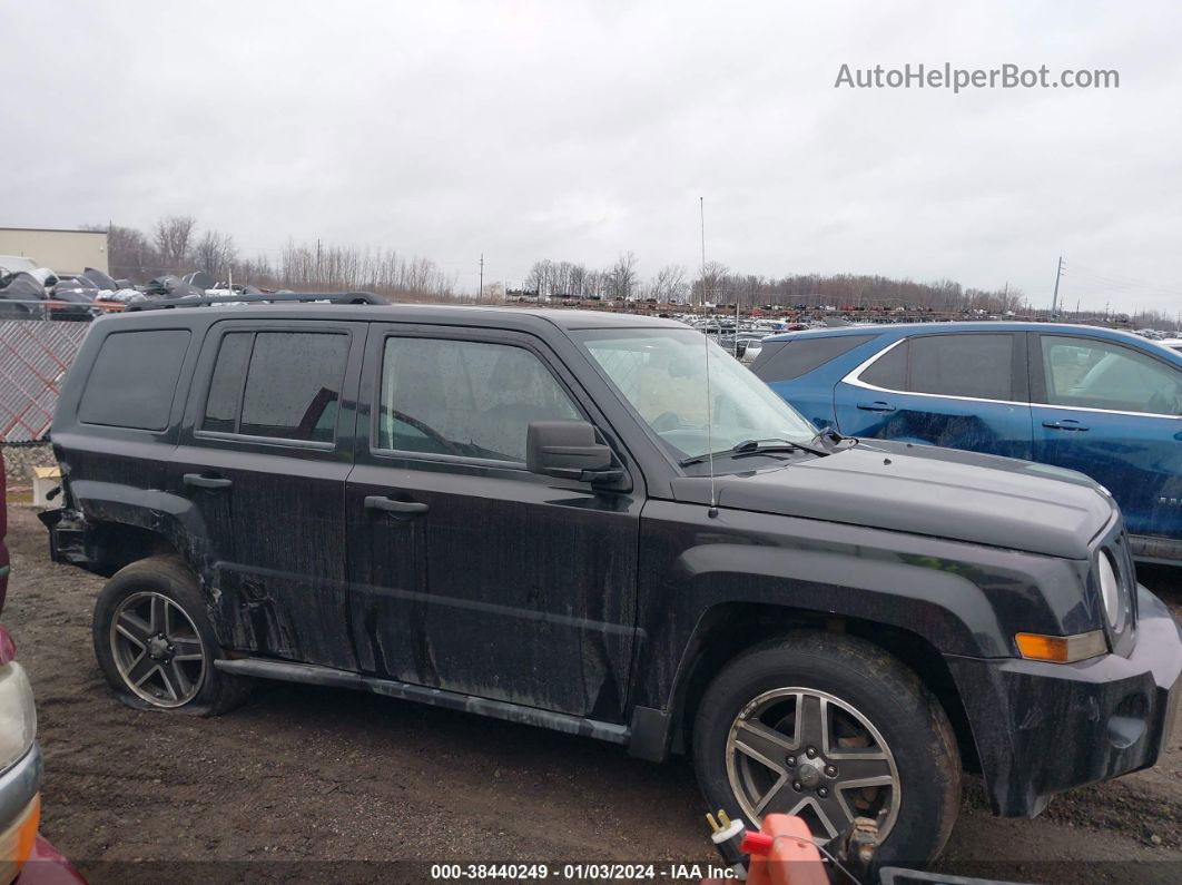 2008 Jeep Patriot Sport Black vin: 1J8FF28W08D736754