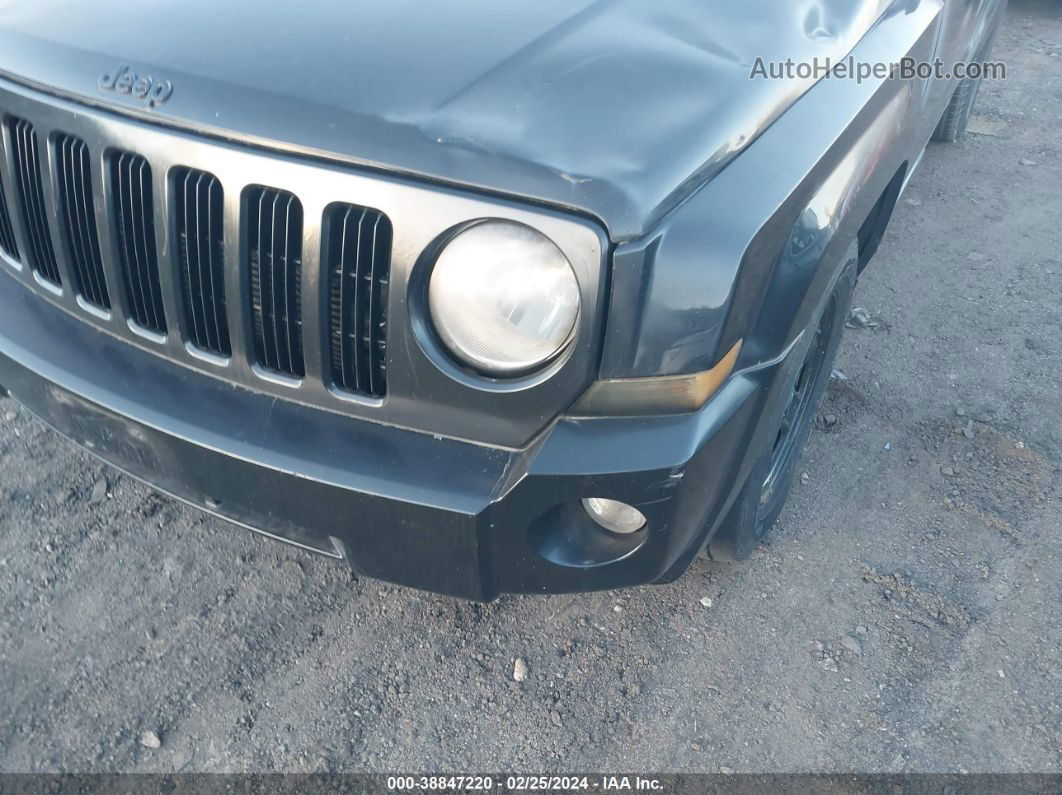 2008 Jeep Patriot Sport Черный vin: 1J8FF28W18D504616