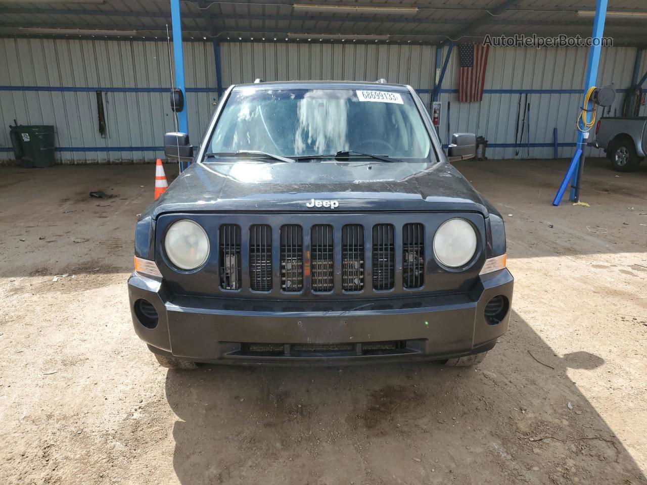 2008 Jeep Patriot Sport Black vin: 1J8FF28W18D719705