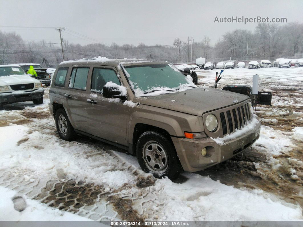 2008 Jeep Patriot Sport Gold vin: 1J8FF28W28D550830