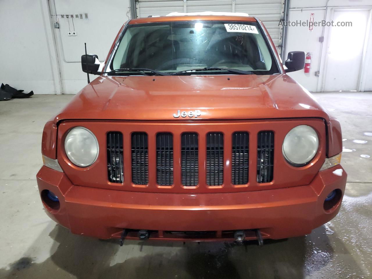 2008 Jeep Patriot Sport Orange vin: 1J8FF28W28D605969