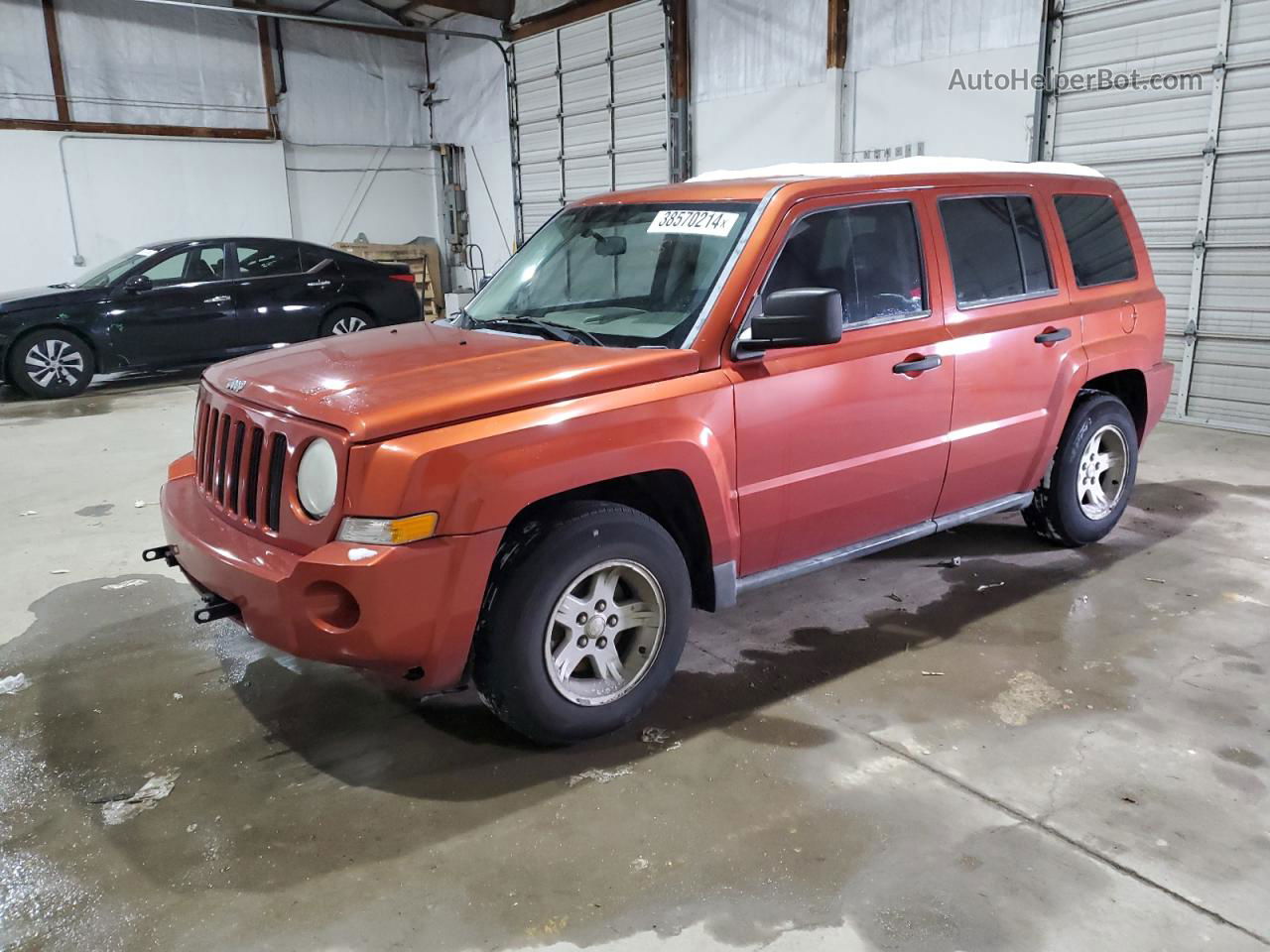 2008 Jeep Patriot Sport Orange vin: 1J8FF28W28D605969