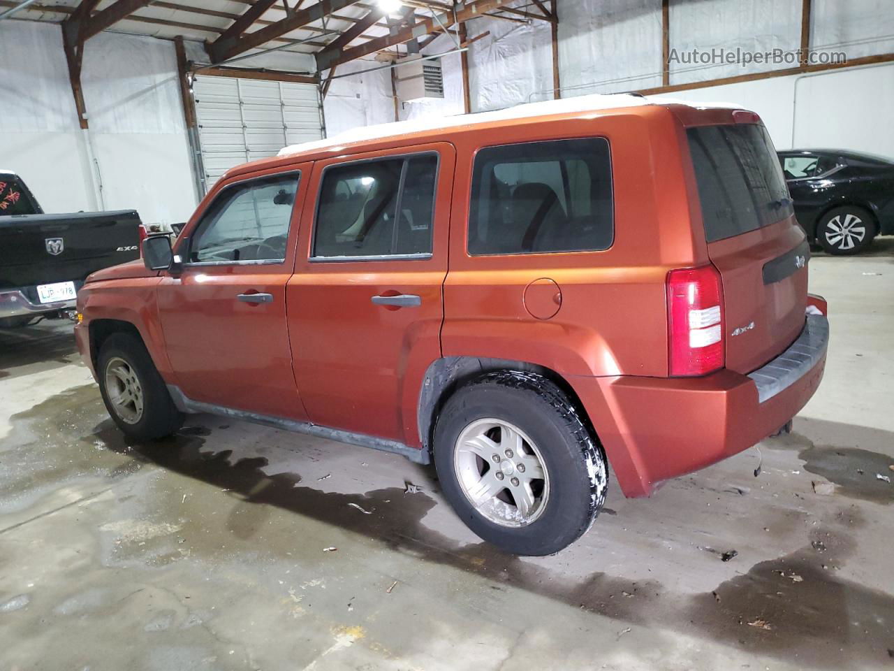 2008 Jeep Patriot Sport Orange vin: 1J8FF28W28D605969