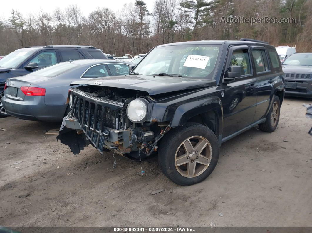 2008 Jeep Patriot Sport Black vin: 1J8FF28W28D707661