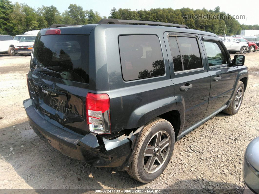 2008 Jeep Patriot Sport Gray vin: 1J8FF28W28D713508