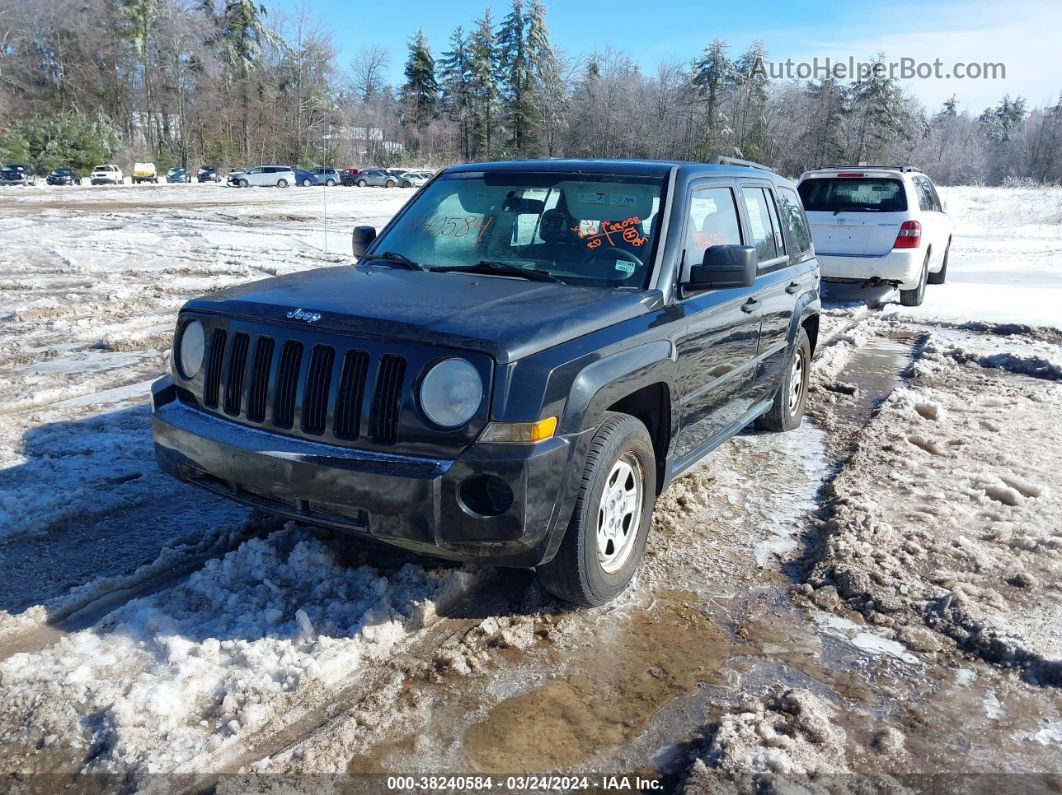 2008 Jeep Patriot Sport Black vin: 1J8FF28W28D758321