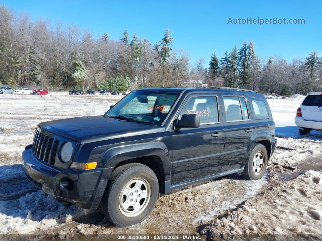 2008 Jeep Patriot Sport Black vin: 1J8FF28W28D758321