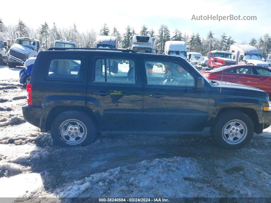 2008 Jeep Patriot Sport Black vin: 1J8FF28W28D758321