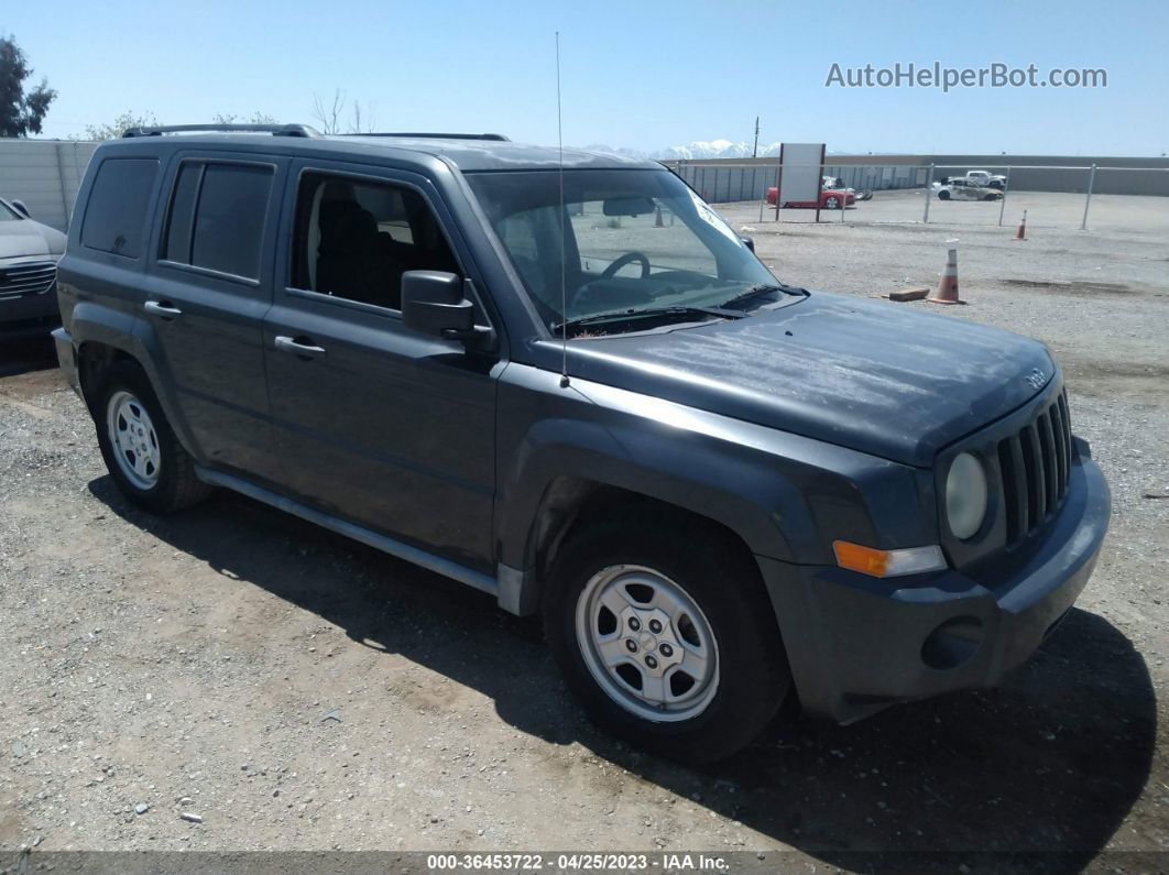 2008 Jeep Patriot Sport Черный vin: 1J8FF28W38D642593