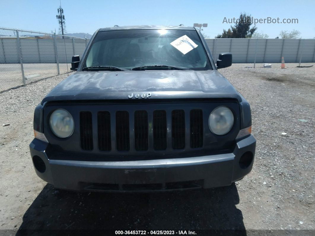 2008 Jeep Patriot Sport Черный vin: 1J8FF28W38D642593