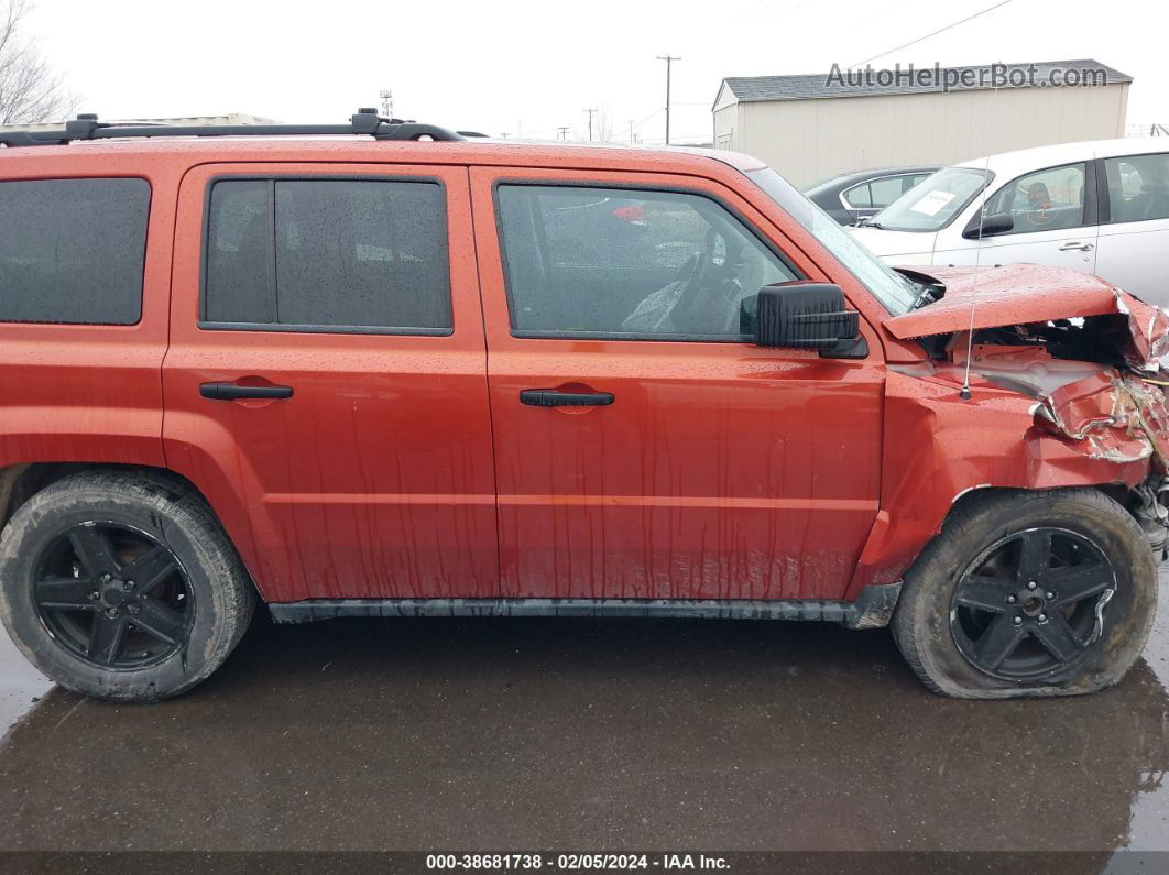 2008 Jeep Patriot Sport Orange vin: 1J8FF28W48D516095